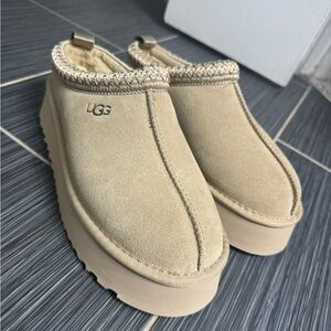 UGG Tan Slip-On Shoes